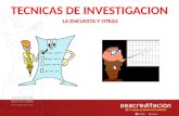 Tecnicas de investigacion   entrevista, encuesta y observación