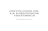 Ontología de la Existencia Histórica - Millan Puelles