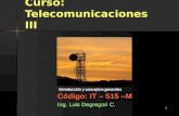 Curso Telecom III 2013-Señal, Ruido