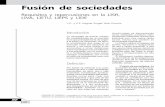 Fusión de sociedades. Requisitos y repercusiones en la LISR, LIVA, LIETU, LIEPS  y LIDE