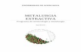 Metalurgia Extractiva - Jorge Cacers