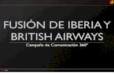 Campaña Fusión Iberia & British Airways