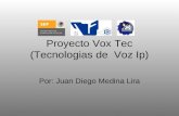 Proyecto vox tec (tecnologias de  voz ip