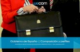 Gobierno de España | Composición y perfiles