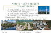 Tema 6  los espacios industriales