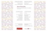 Invitación a la presentación del libro 'De lo maravilloso y lo real' de Joan Perucho
