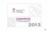 20140320 liquidacio pressupost 2013