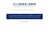 Informe CEOE La inversión en infraestructuras públicas en España