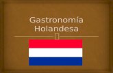 Gastronomía holandesa