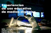 Experiencias educativas con medios digitales _ Centro de Arte Laboral