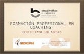 Curso Formación Superior en Coaching. Certificado por ASESCO