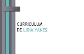 Curriculum de Lidia Yanes