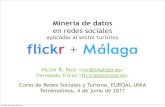 flickr + Málaga. Minería de datos en redes sociales aplicadas al sector turístico.