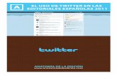 Uso de-twitter-en-el-sector-editorial-2011