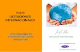 Dossier taller licitaciones internacionales