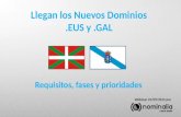Llegan los Nuevos Dominios .eus y .gal para Euskadi y Galicia