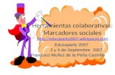 Marcadores Sociales Educaparty 2007reformado