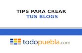 Tips para blogs