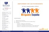 08 Informe de actividades - 25 de septiembre - Brigada Loyola