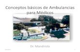 Aspectos basicos de ambulancia