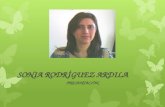 Presentación Sonia Rodríguez Ardila