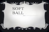 Softball presentacion