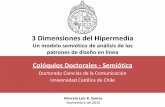 Coloquio semiotica 3 dimensiones Diseno Hipermedia - Marcelo Santos