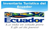 Inventario turístico Ecuador