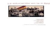 Educación durante la Segunda República Española