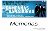 Memorias Seminario Marketing Digital