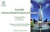 Experiencia Universidad   Empresa Jorge Jaramillo (Colombia)