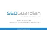 SEOGuardian - Portales de cocina - Informe SEO y SEM