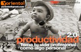 Productividad 2.0: t³mate tu vida profesional como algo personal
