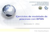 Ejercicios de modelado de procesos con bpmn