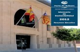 Resum executiu Memòria Sostenibilitat Autoritat POrtuària de Balears (2012)
