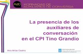 Sesión auxiliares de conversa -Lugo 2014