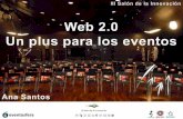Web 2.0 Un plus para los eventos por Ana Santos en #DHInnova