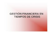 Gestión financiera en tiempos de crisis