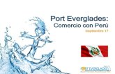 Port everglades: Puerto confiable y conveniente para exportaciones peruanas