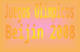 Beijin Juegos Olimpicos