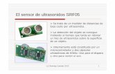 El Sensor de Ultrasonidos Sfr05 Rev091210