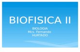 Biofisica II Clase i