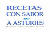 275 Recetas Con Sabor de Asturias