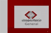 02/04/121 Inspectoría General. 02/04/122 Marco legal: Funciones Ley Nº 1562/00 Orgánica del Ministerio Público. Ley Nº 1562/00 Orgánica del Ministerio.