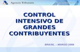 1 CONTROL INTENSIVO DE GRANDES CONTRIBUYENTES BRASIL – MARZO 2008.