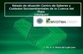 Estado de situación Centro de Saberes y Cuidados Socioambientales de la Cuenca del Plata URUGUAY Ps. A. S. María del Luján Jara.