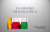 Andrea Doadrio Andrea Rey. índice: Noticia: La Granja Transgénica. Introducción a la Ingeniería Genética. Biotecnología Animal. Obtención de Animales.