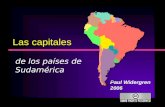 Las capitales de los países de Sudamérica Paul Widergren 2006.