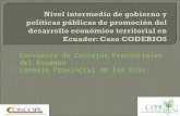 Consorcio de Consejos Provinciales del Ecuador Consejo Provincial de los Ríos.