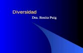 Diversidad Dra. Rosita Puig. Diversidad: Discrimen por género Situación de la mujer en el mundo.